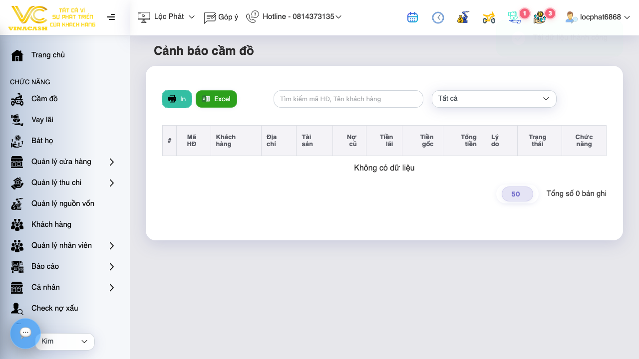 PLACEHOLDER — Màn hình lịch hiển thị các hợp đồng đến hạn theo ngày